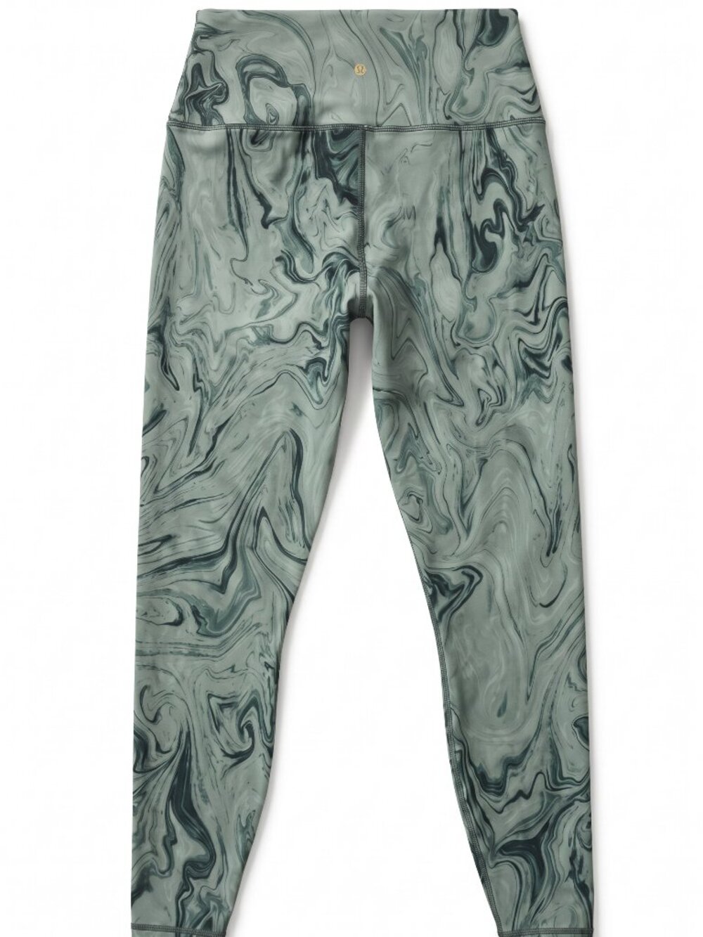 Spiritual Gangster Green Marble High Waist Leggings M‎ - Picture 2 of 9
